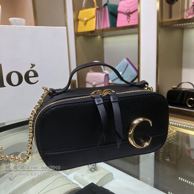 Chloe女包 克洛伊經典C Bag鏈條相機包 Chole手提肩背斜挎包  jjh1226